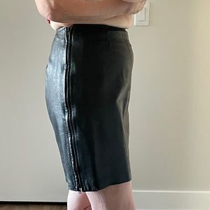 Vintage Danier leather skirt